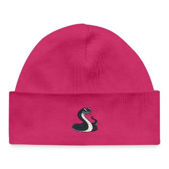 Snake Sunglasses - Baby Organic Beanie - white - Front