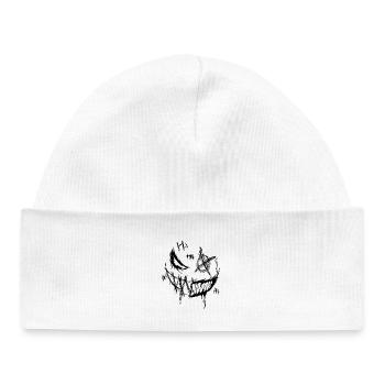 Sourire de ruine - Bonnet bébé bio - blanc - Devant