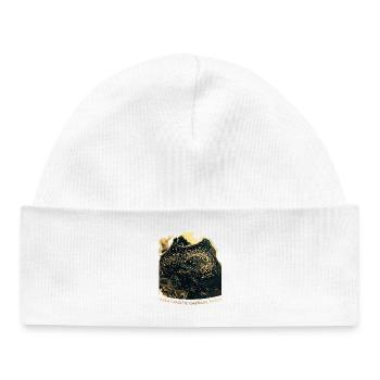 Pacific Garbage Patch - Baby Organic Beanie - white - Front
