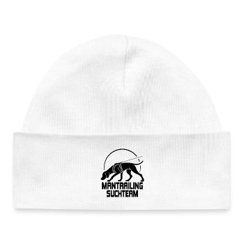 Équipe de recherche de Vissla Mantrailing Chien Wilsigns - Bonnet bébé bio - blanc - Devant