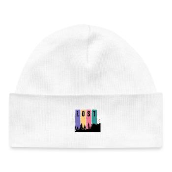 Lost In  Woods - Baby Organic Beanie - white - Front