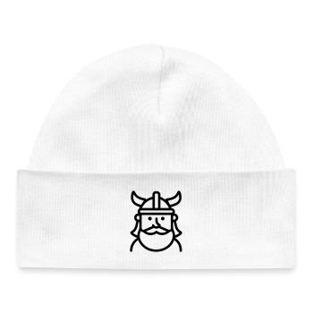 Viking - Baby Organic Beanie - white - Front