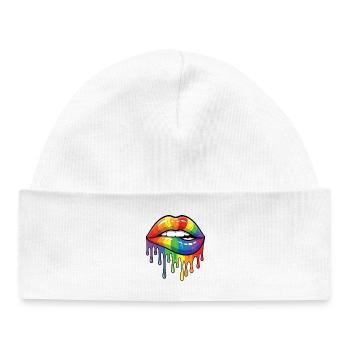 Pride Month LGBT - Proud! - Baby Organic Beanie - white - Front