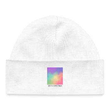 On the spectrum - Baby Organic Beanie - white - Front