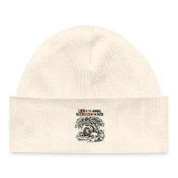 Gardener Lion - Baby Organic Mütze - Weiß - Vorne