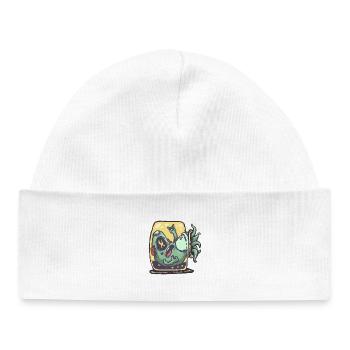 Avocat Alieno dans un grille-pain - Bonnet bébé bio - blanc - Devant