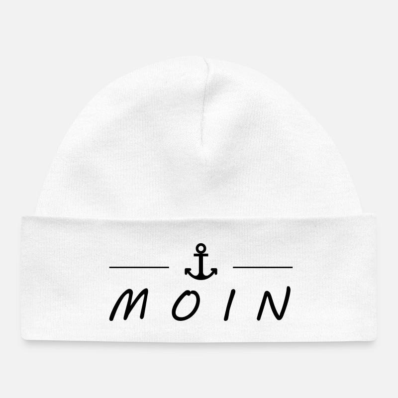 Moin - Baby Organic Mütze - Weiß