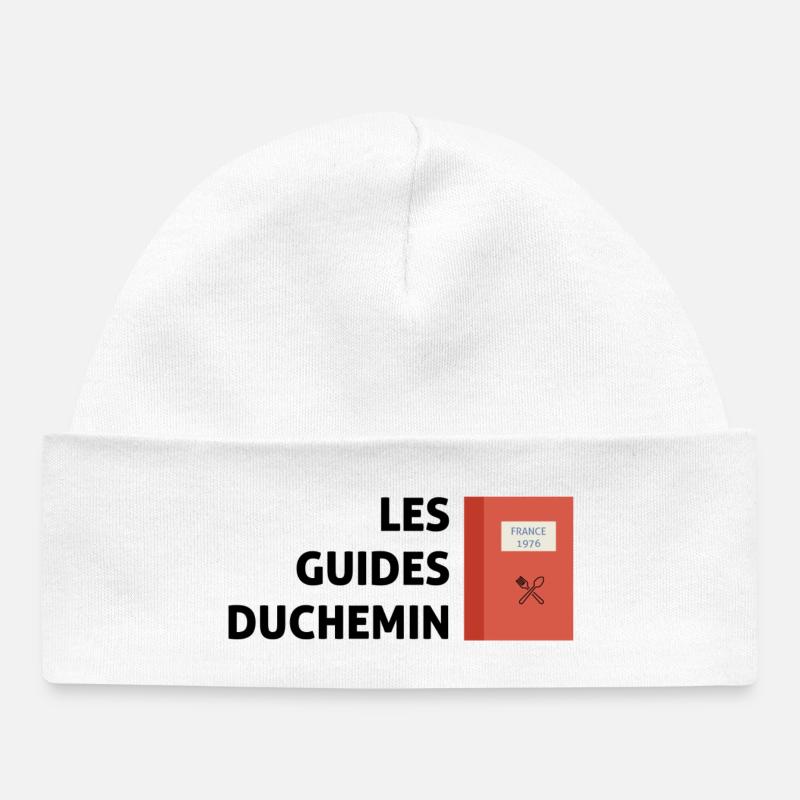 Les Guides Duchemin - Bonnet bébé bio - blanc