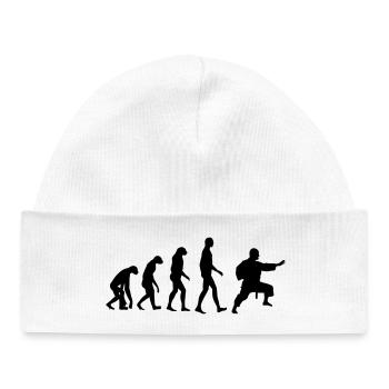 Jujutsu Jiu Jitsu Jiujitsu Ju-jitsu Jiu-jitsu - Baby Organic Beanie - white - Front
