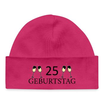 25th Birthday 25 Years - Baby Organic Beanie - white - Front