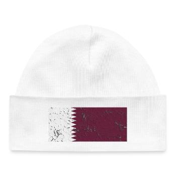 Qatar Qatar - Baby Organic Beanie - white - Front
