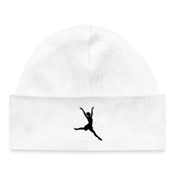 Dancer - Baby Organic Beanie - white - Front