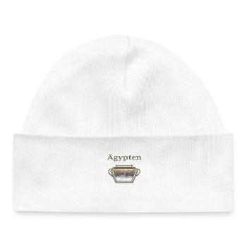 Ägypten 90 - Baby Organic Mütze - Weiß - Vorne