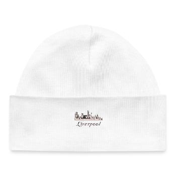 Liverpool - Baby Organic Beanie - white - Front