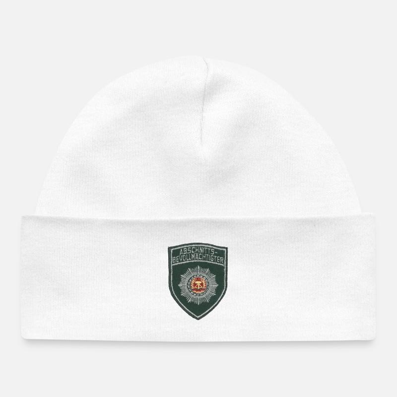 Section Representative - Baby Organic Beanie - white