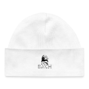 Johann Sebastian Bach - Baby Organic Beanie - white - Front