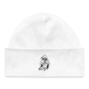 Gamer Gaming Gambler Gambling - Baby Organic Beanie - white - Front