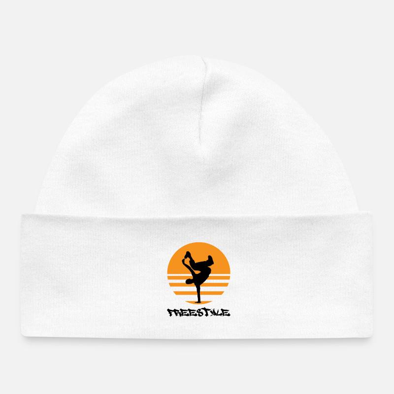 Freestyle - Bonnet bébé bio - blanc