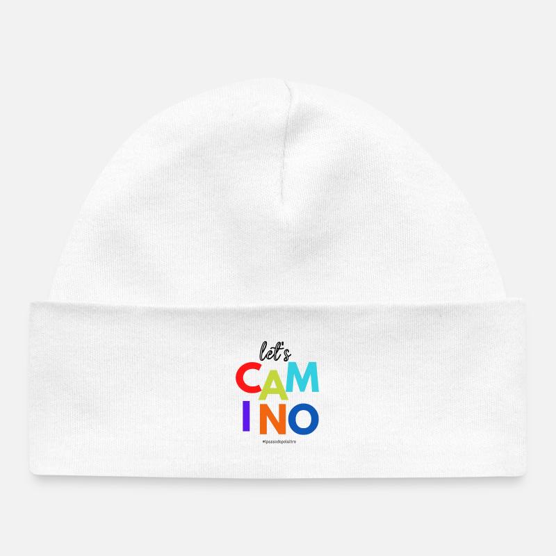 Laisse Camino Arcobaleno - Bonnet bébé bio - blanc