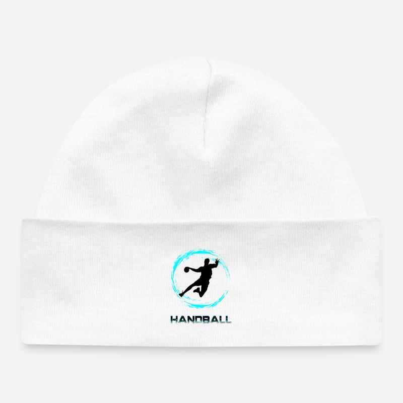 Handball - Bonnet bébé bio - blanc