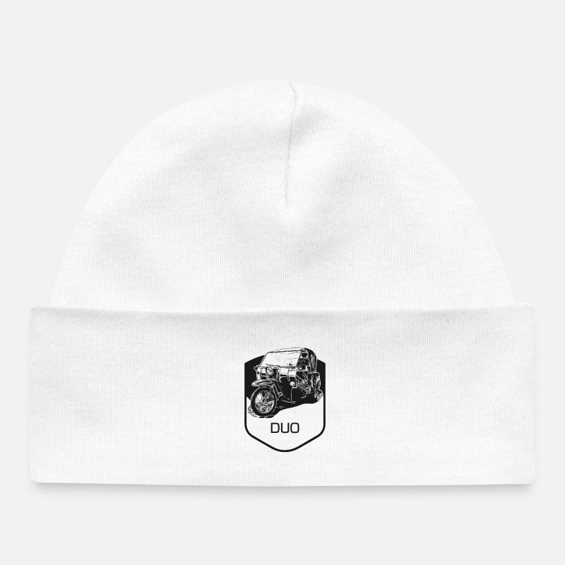Krause Duo - Bonnet bébé bio - blanc