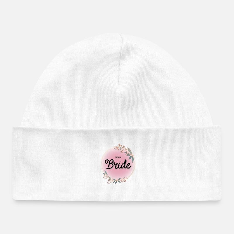 Équipe Bride4 - Bonnet bébé bio - blanc