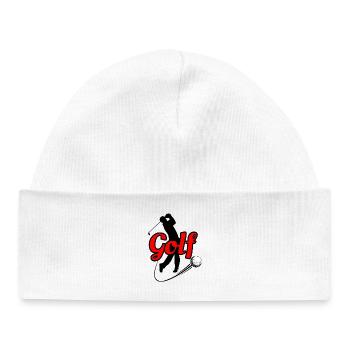Golf 4 - Baby Organic Beanie - white - Front