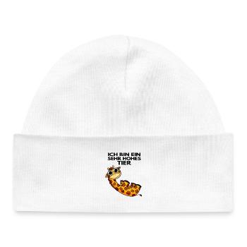 Teamleiter Giraffe Trainer Leitung Chef - Baby Organic Mütze - Weiß - Vorne