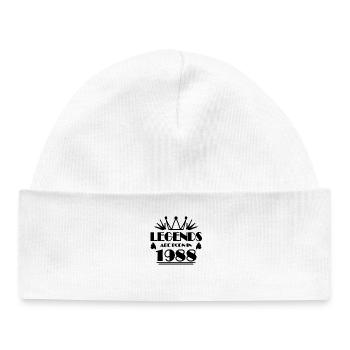 1988 - Born 1988 - Baby Organic Beanie - white - Front