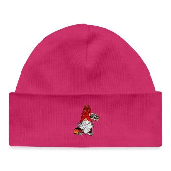Christmas Elves Brother - Baby Organic Beanie - white - Front