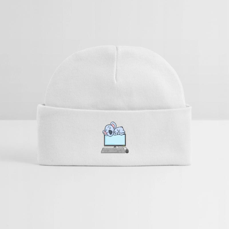 Koala Computer Nerd Programmeur Cadeau Bonnet bébé bio