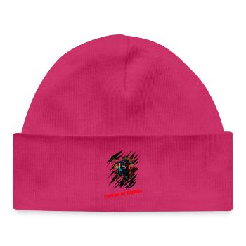 Spain Matador bullfighting bull - Baby Organic Beanie - white - Front