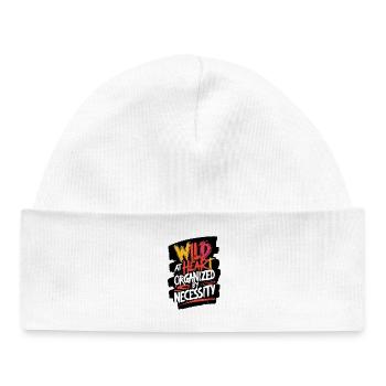 Wild in the Heart Organization T-Shirt - Baby Organic Beanie - white - Front