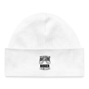 Boxer - Baby Organic Mütze - Weiß - Vorne