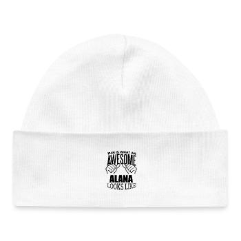 Alana - Baby Organic Mütze - Weiß - Vorne