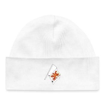 Flag Limburg Belgium - Baby Organic Beanie - white - Front