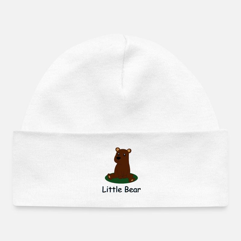 Petite Ourse - Bonnet bébé bio - blanc