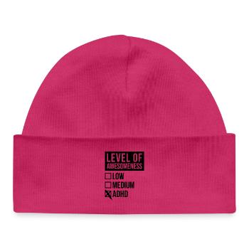 ADHD - Baby Organic Beanie - white - Front