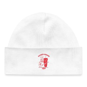 Doner kebab - Bonnet bébé bio - blanc - Devant