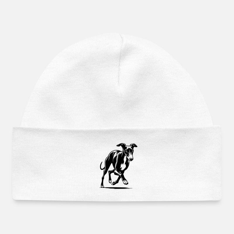 Whippet - Bonnet bébé bio - blanc