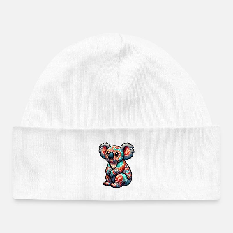 Koala - Bonnet bébé bio - blanc