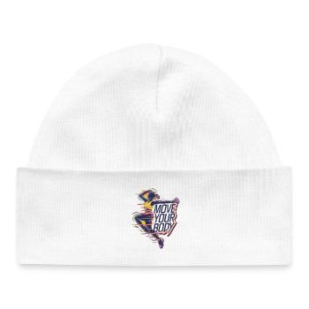 Move Your Body Dynamic Fitness - Baby Organic Beanie - white - Front