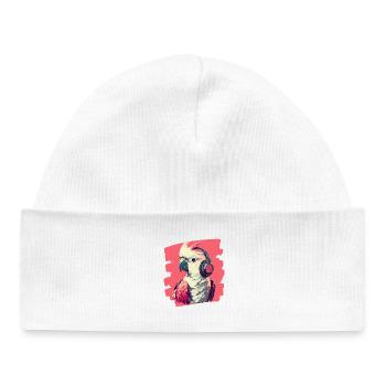 Cacatoès - Bonnet bébé bio - blanc - Devant