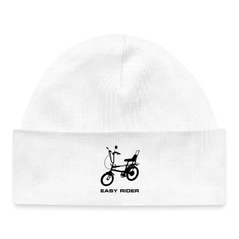 Chopper-Design. - Baby Organic Mütze - Weiß - Vorne