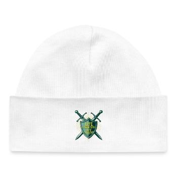 Courtier d’assurance Courtier d’assurance - Bonnet bébé bio - blanc - Devant