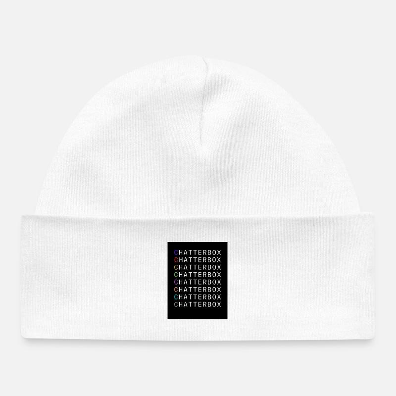 Bavard - Bonnet bébé bio - blanc