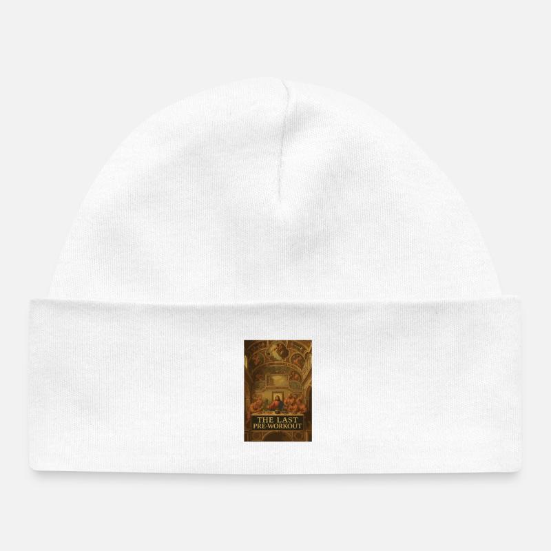 Le dernier festin de pré-entraînement - Bonnet bébé bio - blanc