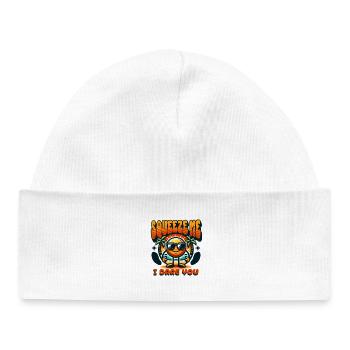 Lemon Kawaii Lemonade Sunset Gift - Baby Organic Beanie - white - Front