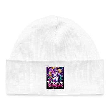 Vierge - Bonnet bébé bio - blanc - Devant