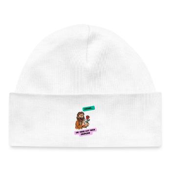 The rose bites the rose has bitten me - Baby Organic Beanie - white - Front